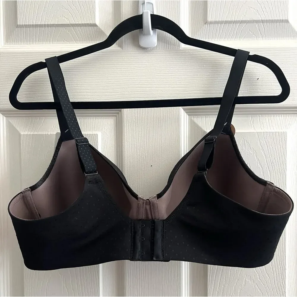 WACOAL Women's Back Appeal Smoothing Full Coverage Underwire Black Bra 40D NWT - Picture 10 of 12